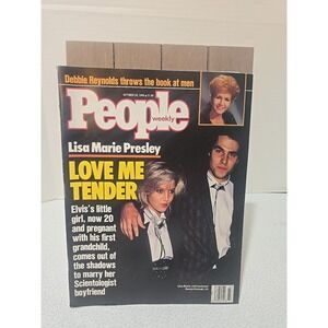 People Magazine Oct 24 1988 Lisa Marie Presley/ Scientologist  Debbie Reynolds